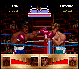 Riddick Bowe Boxing (Japan) In game screenshot